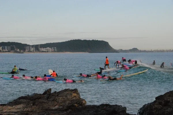 surf training beach
